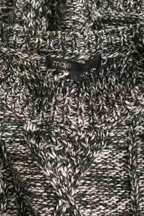 Pull Maje Noir en Coton