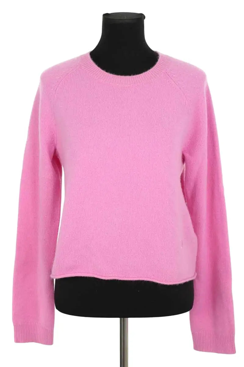 Pull Maje Rose en Cachemire, taille L - Seconde Main