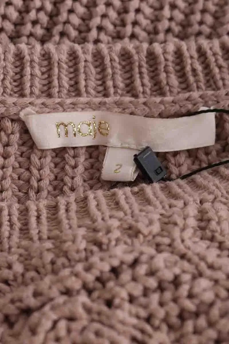 Pull Maje Rose en Synthétique