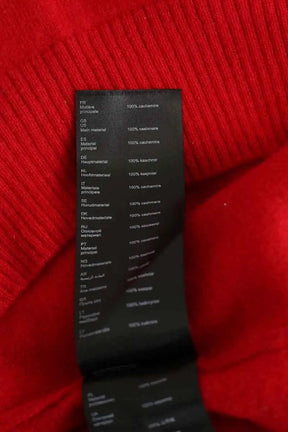 Pull Maje Rouge en Cachemire
