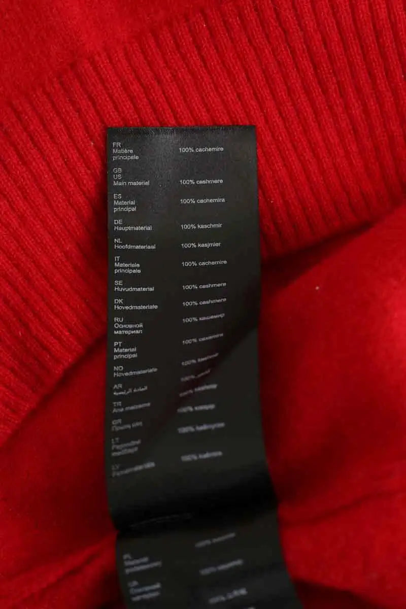 Pull Maje Rouge en Cachemire