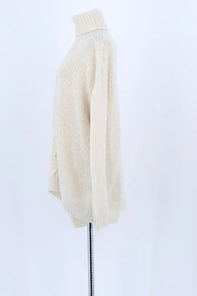 Pull Majestic Filatures Ecru en Laine