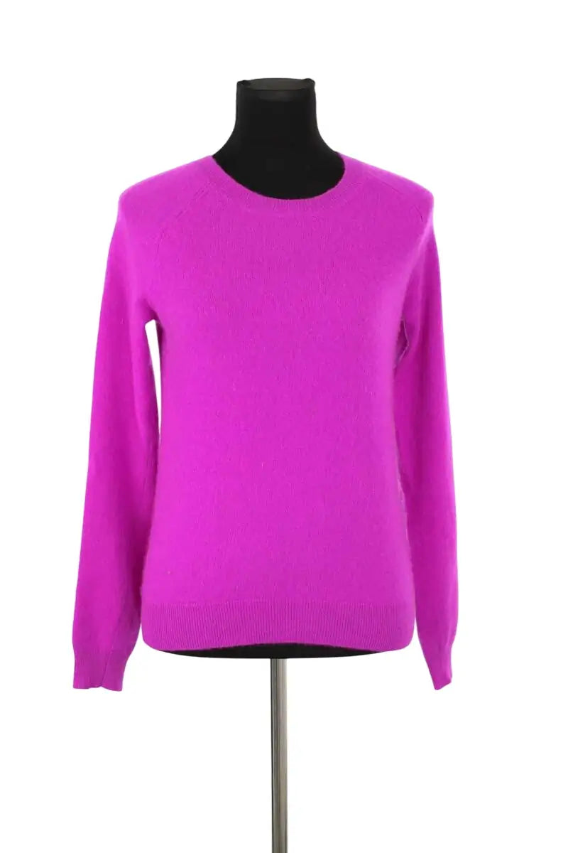 Pull Majestic Filatures Rose en Cachemire, taille S - Seconde Main
