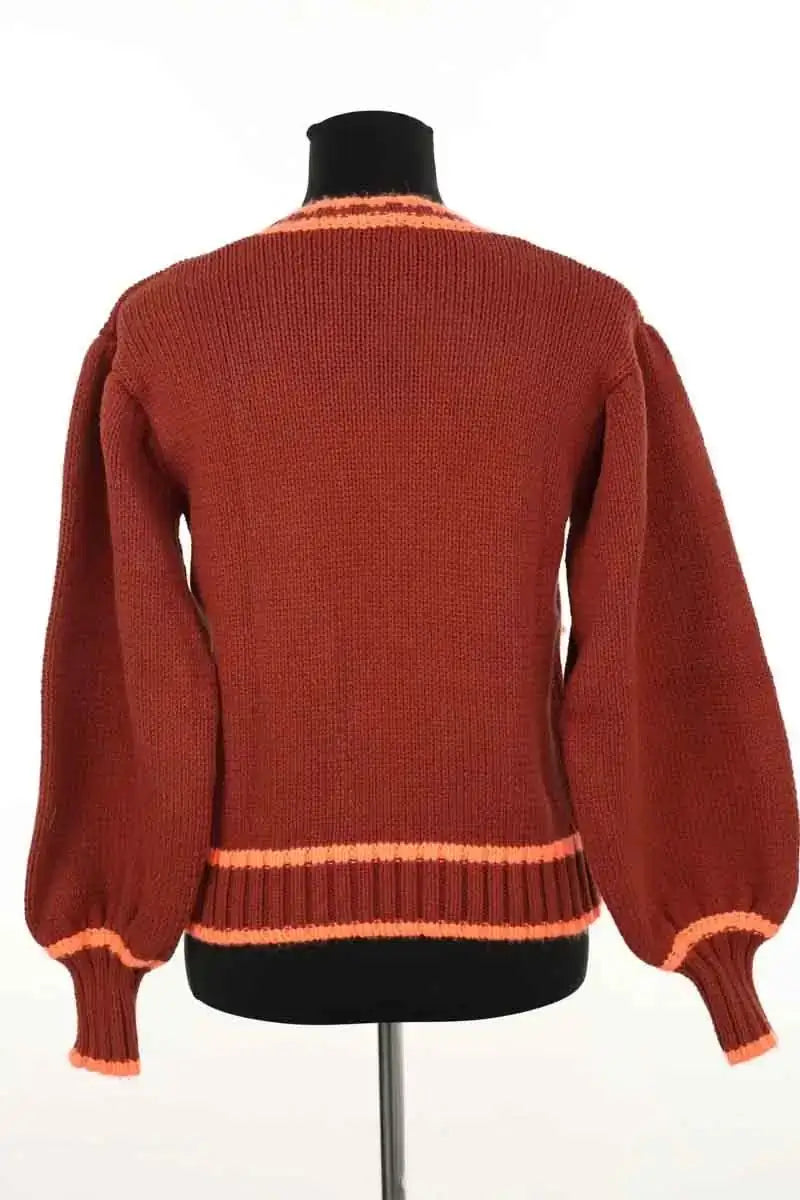 Pull Manoush Marron en Coton