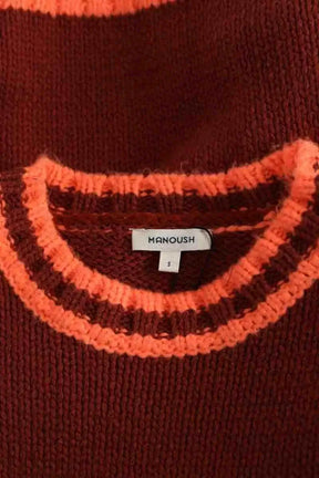 Pull Manoush Marron en Coton