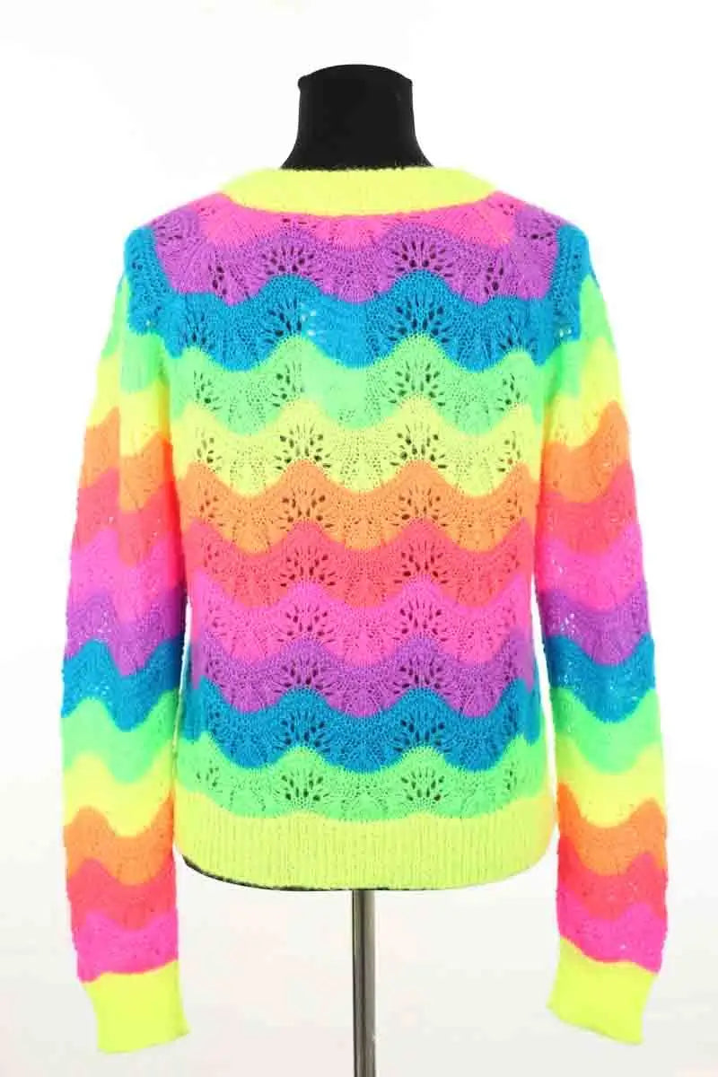 Pull Manoush Multicolore en Synthétique