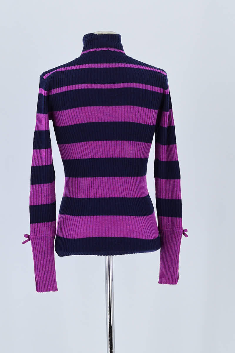 Pull Manoush Violet en Laine