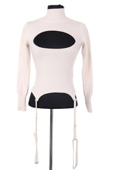 Pull Marcia Beige en Laine, taille S - Seconde Main