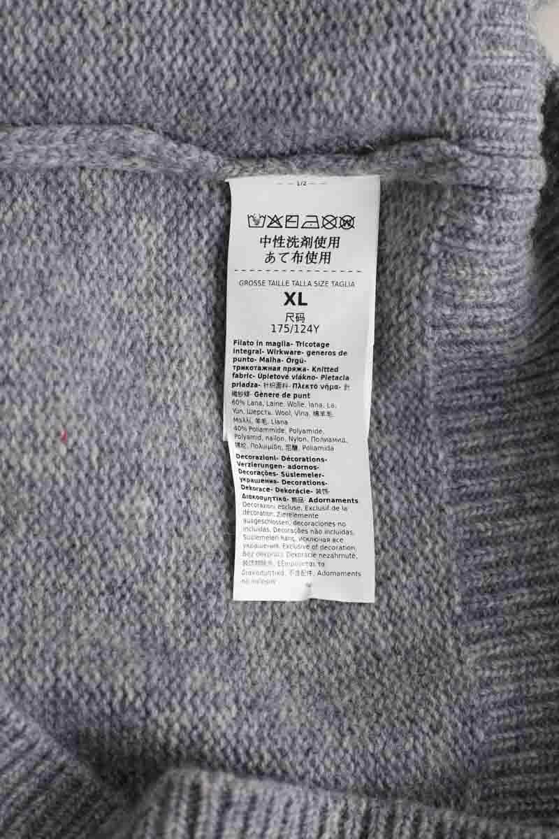 Pull Marina Rinaldi Gris en Laine