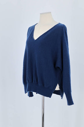 Pull Max & Moi Bleu en Laine