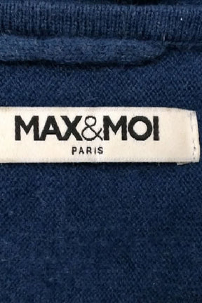 Pull Max & Moi Bleu en Laine
