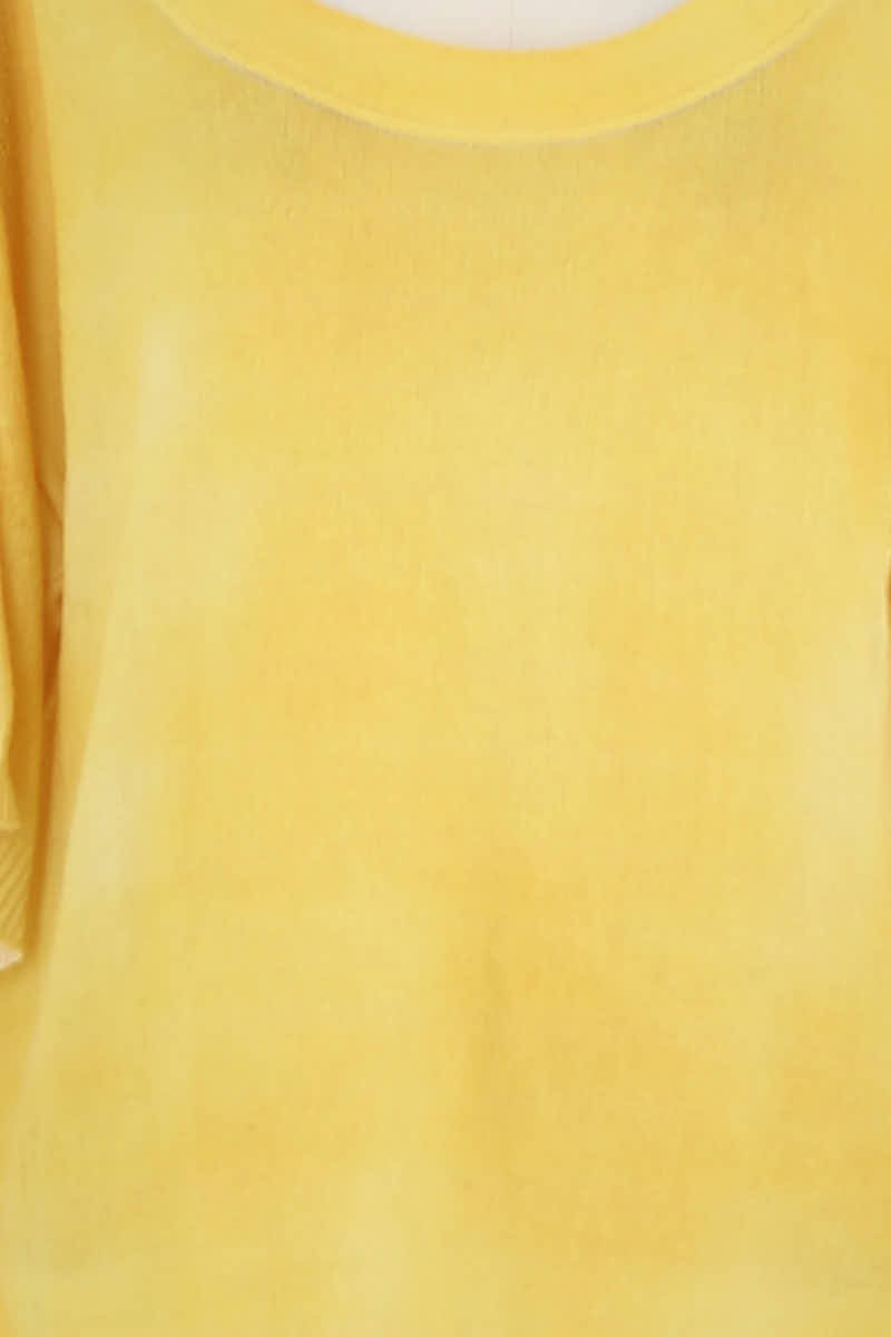 Pull Max & Moi Jaune en Cachemire