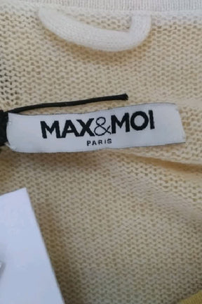 Pull Max & Moi Jaune en Cachemire