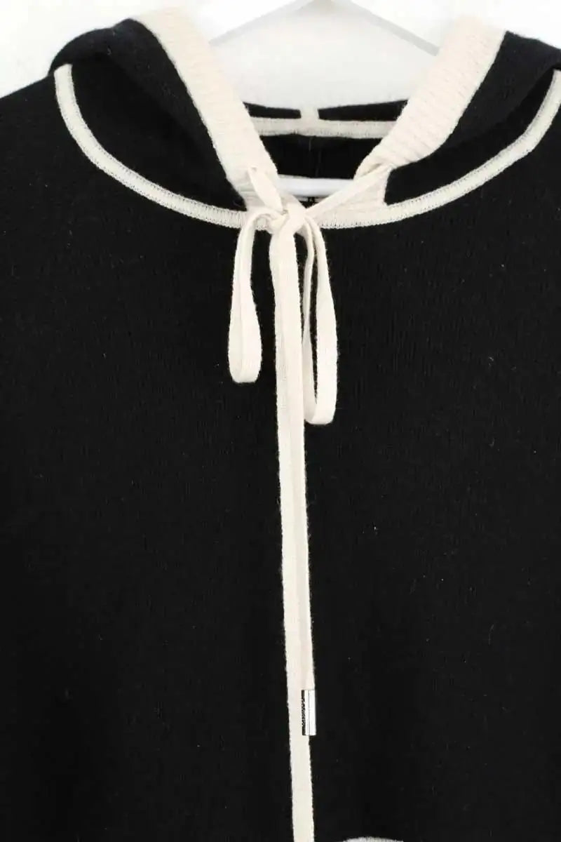 Pull Max & Moi Noir en Cachemire