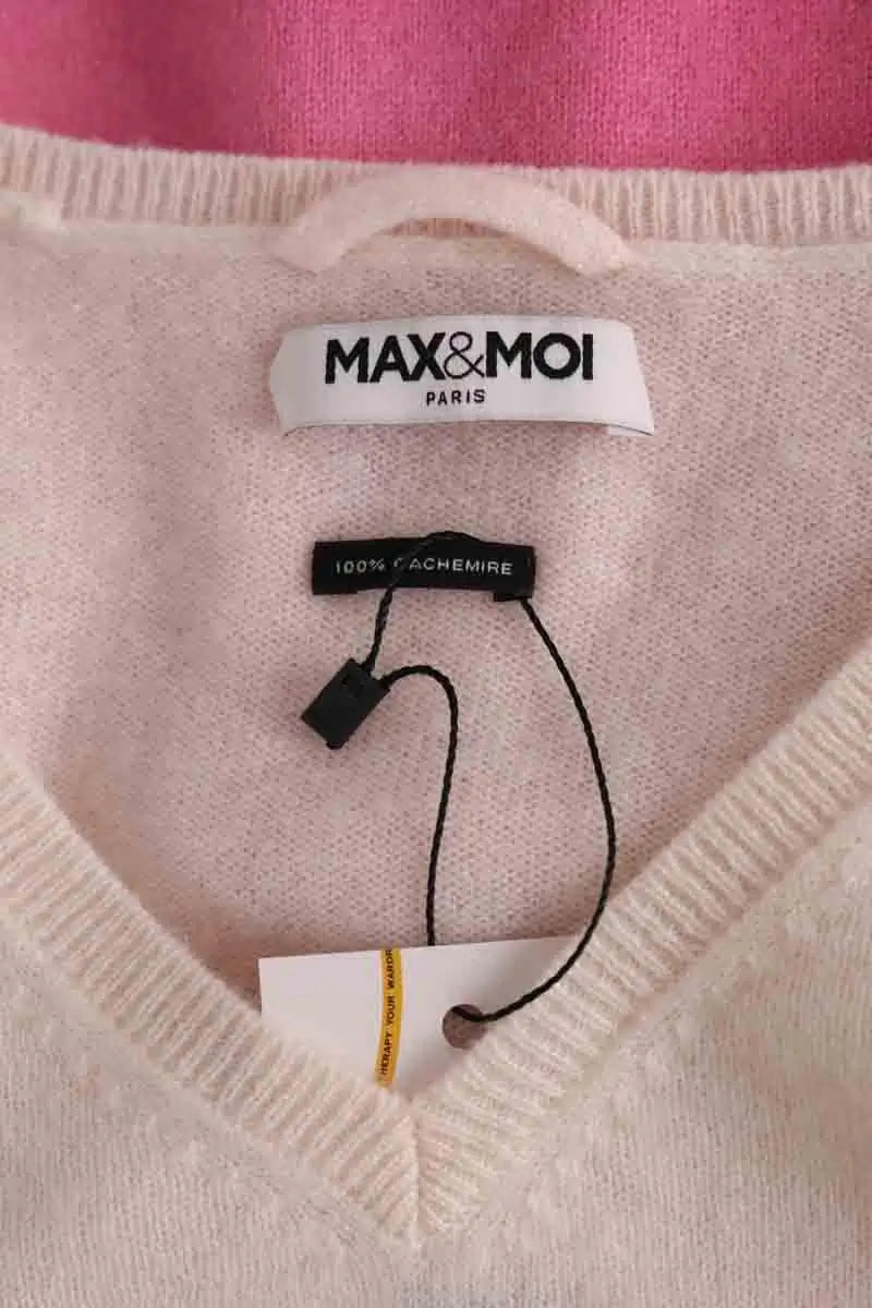 Pull Max & Moi Rose en Cachemire