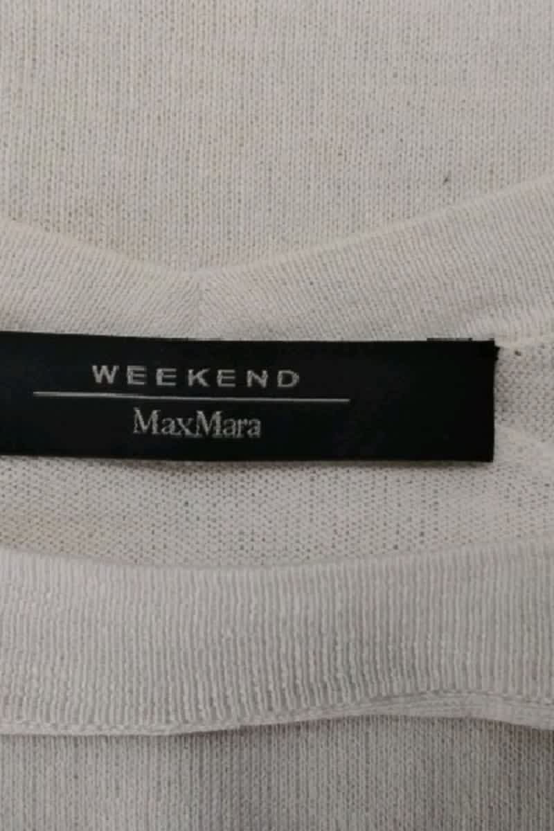 Pull Max Mara Beige en Coton