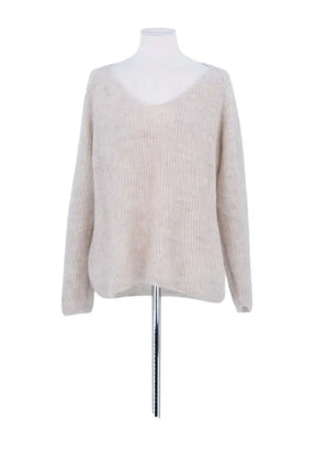Pull Max Mara Beige en Laine, taille M - Seconde Main