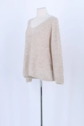 Pull Max Mara Beige en Laine