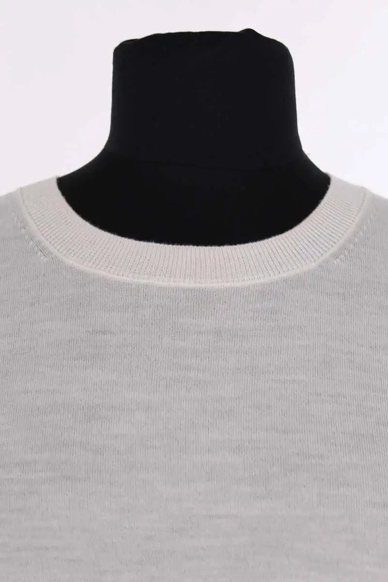 Pull Max Mara Ecru en Laine