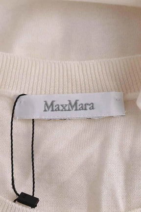 Pull Max Mara Ecru en Laine