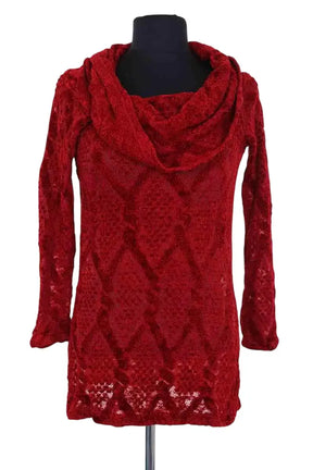 Pull Max Mara Rouge en Viscose, taille M - Seconde Main