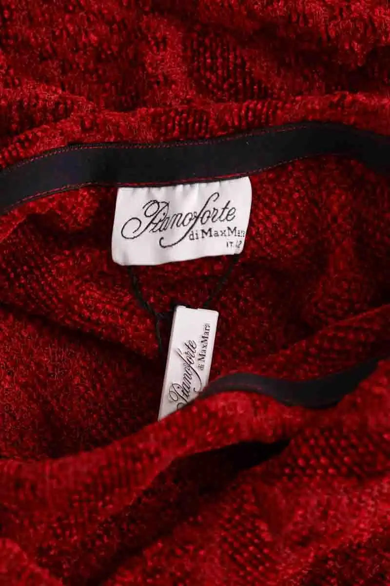 Pull Max Mara Rouge en Viscose