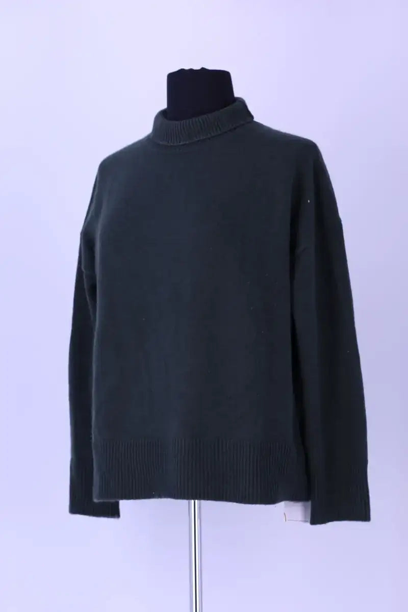 Pull Merci Vert en Cachemire