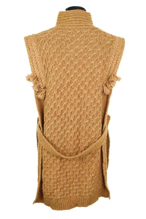 Pull Mes Demoiselles Kilim Camel en Laine