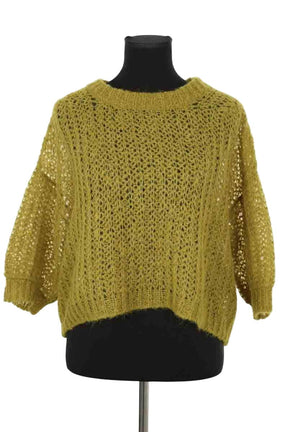Pull Mes Demoiselles Vert en Laine, taille XS - Seconde Main
