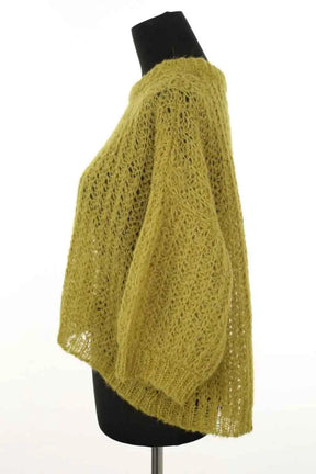 Pull Mes Demoiselles Vert en Laine