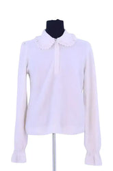 Pull Molli Blanc en Laine, taille M - Seconde Main
