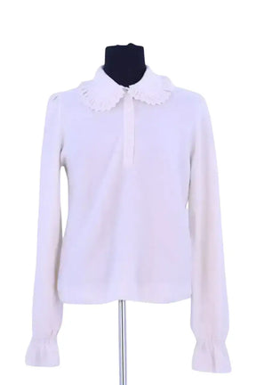 Pull Molli Blanc en Laine, taille M - Seconde Main