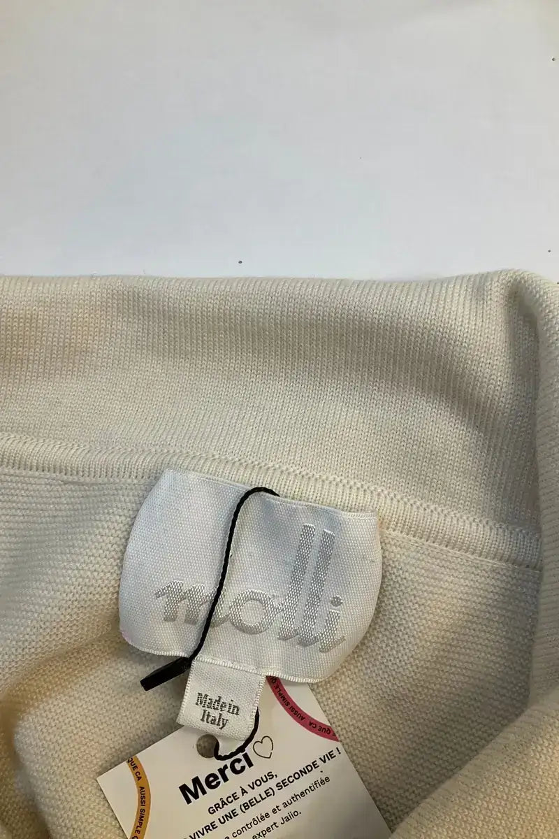 Pull Molli Blanc en Laine