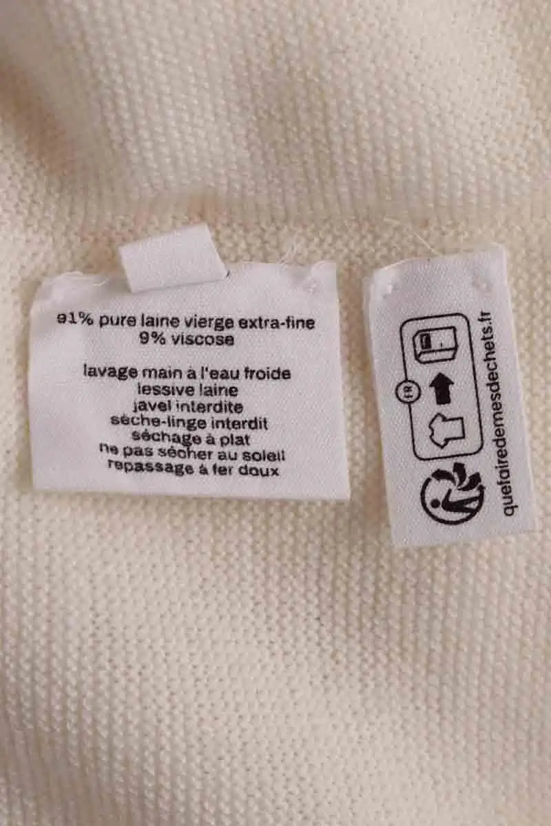 Pull Molli Ecru en Laine