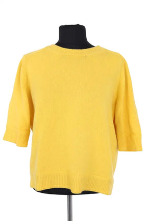 Pull Molli Jaune en Laine, taille L - Seconde Main