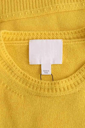 Pull Molli Jaune en Laine