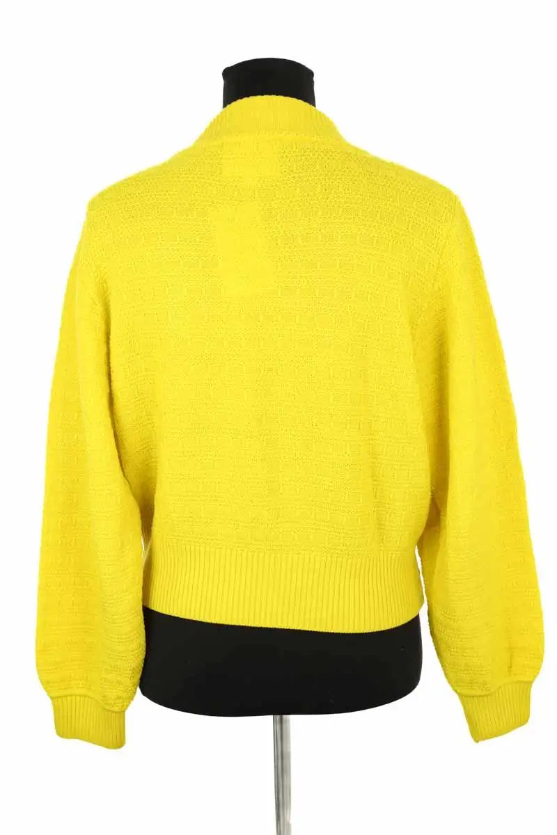 Pull Molli Jaune en Laine