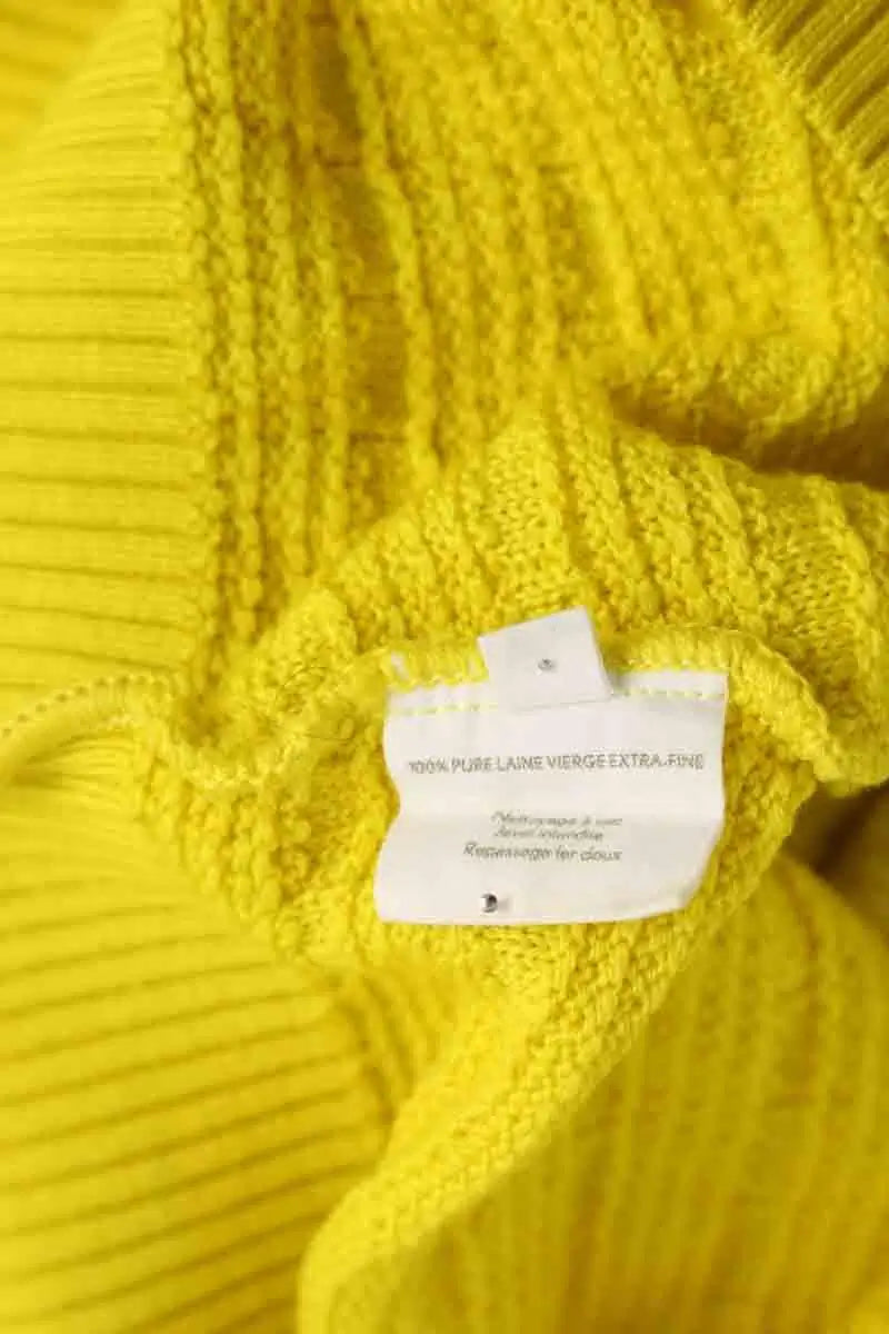 Pull Molli Jaune en Laine