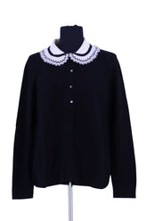Pull Molli Noir en Laine, taille L - Seconde Main