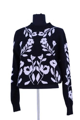 Pull Molli Noir en Laine, taille M - Seconde Main