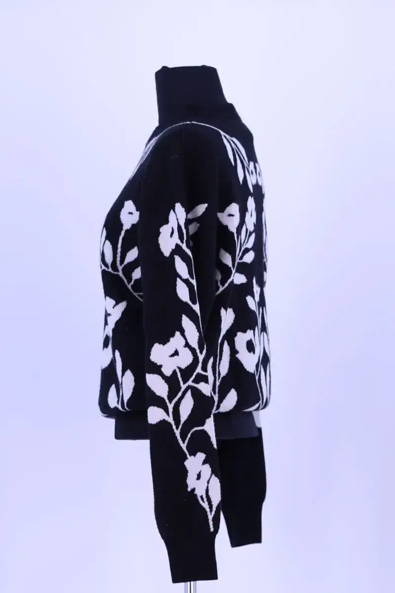 Pull Molli Noir en Laine