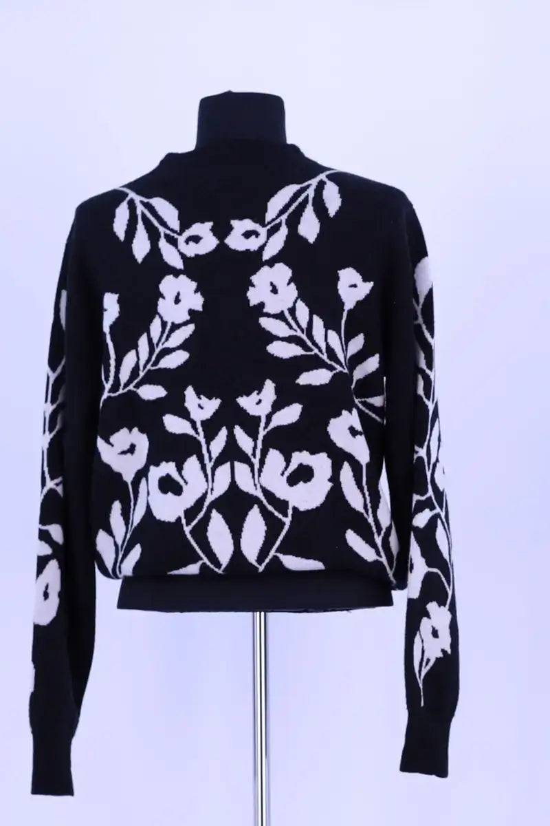Pull Molli Noir en Laine