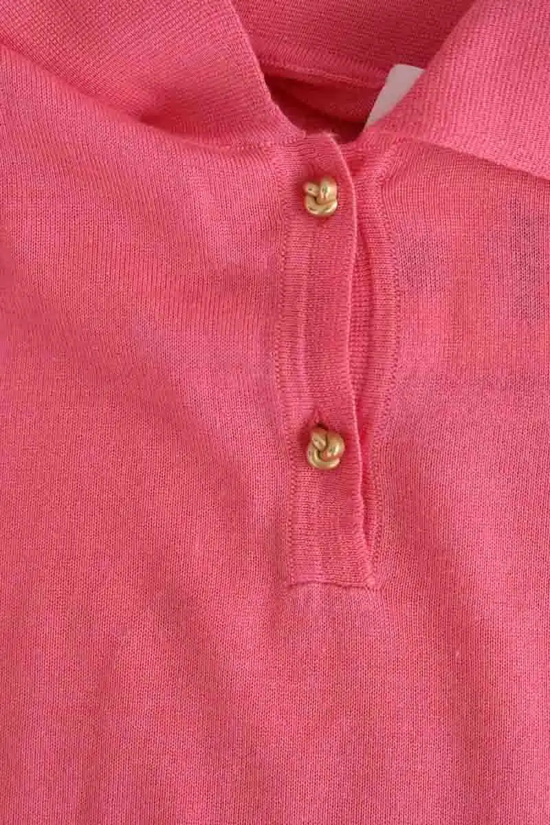 Pull Molli Rose en Laine