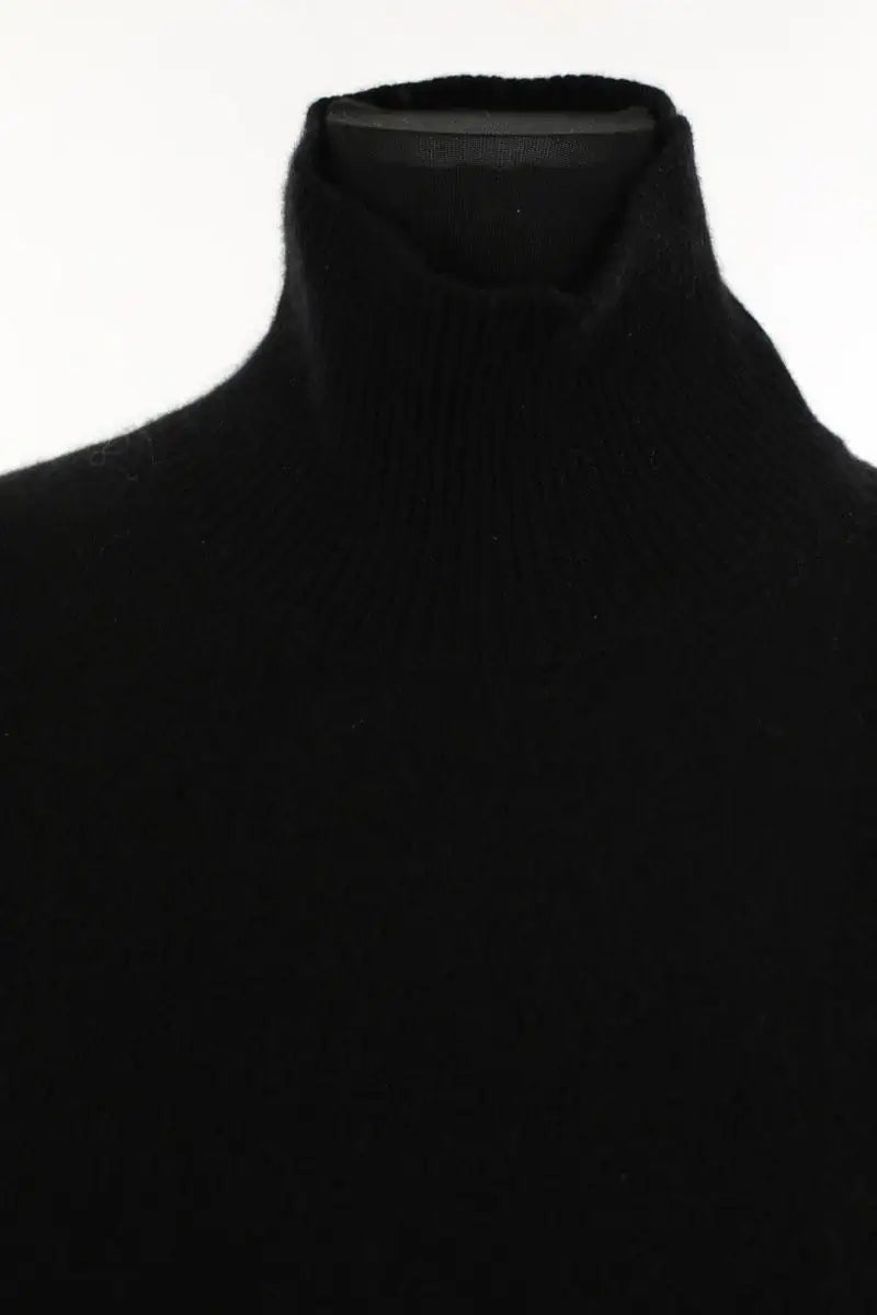 Pull Momoni Noir en Laine