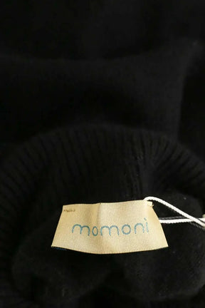 Pull Momoni Noir en Laine