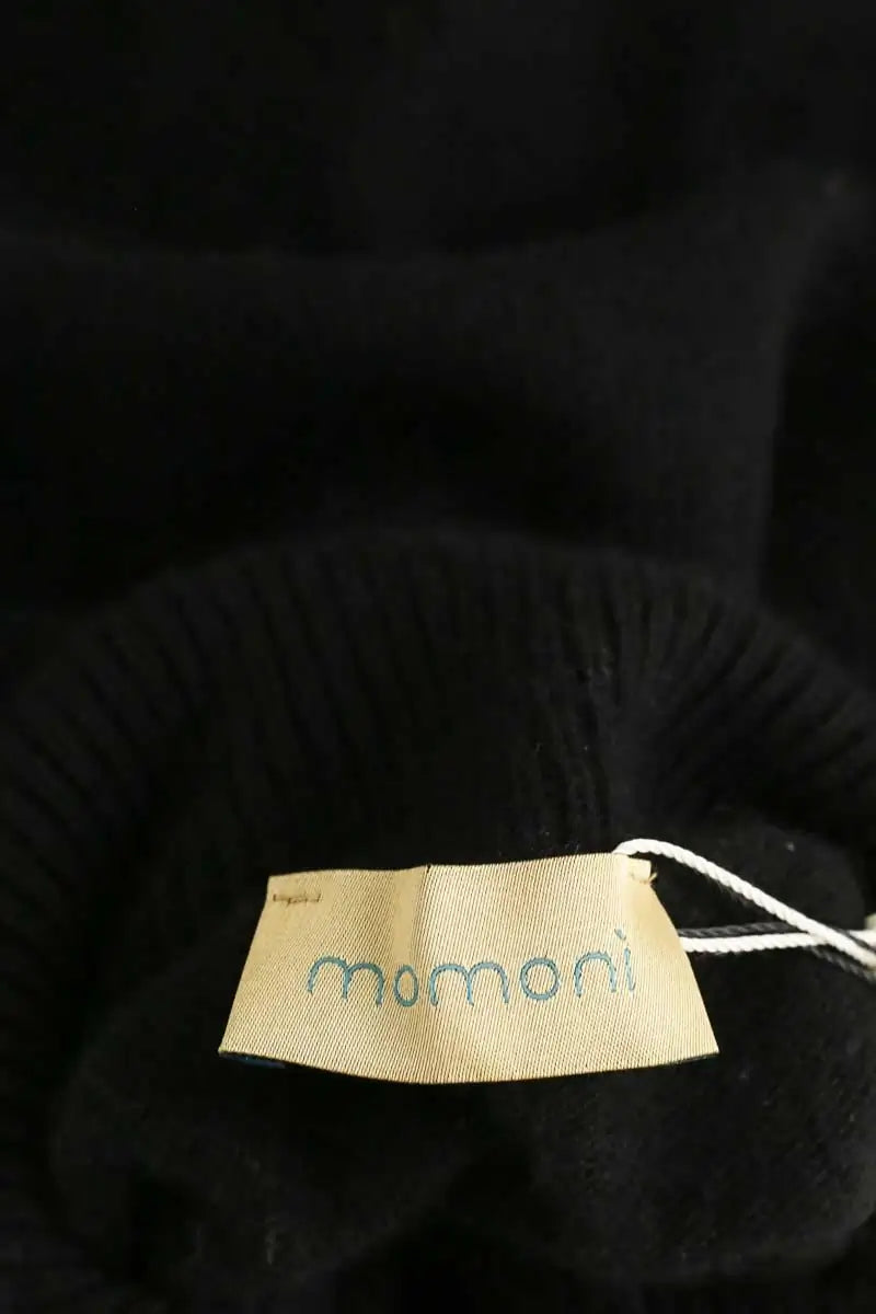 Pull Momoni Noir en Laine