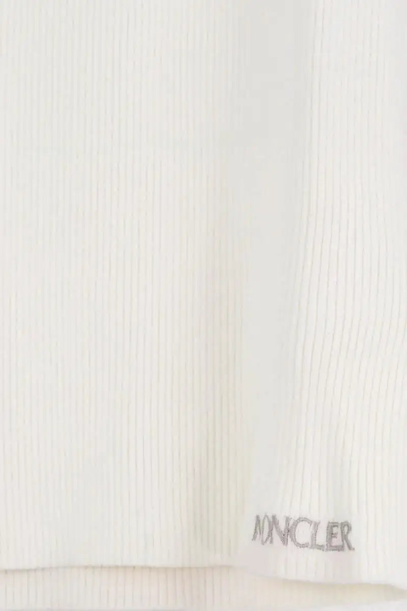 Pull Moncler Blanc en Viscose