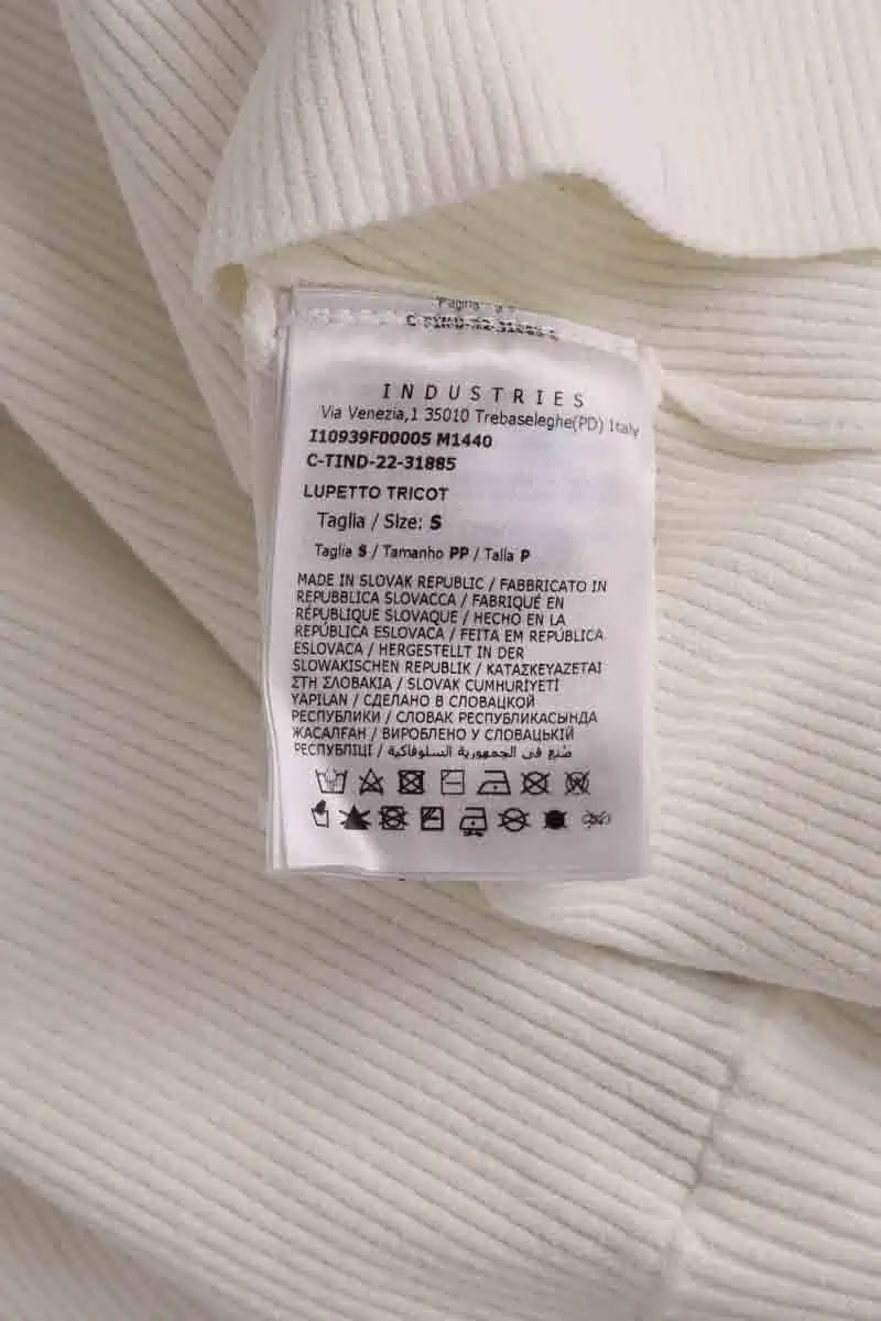 Pull Moncler Blanc en Viscose