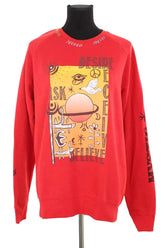 Pull Monoki Rouge en Coton, taille S - Seconde Main
