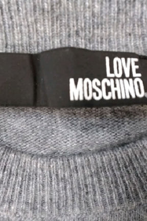 Pull Moschino Gris en Coton